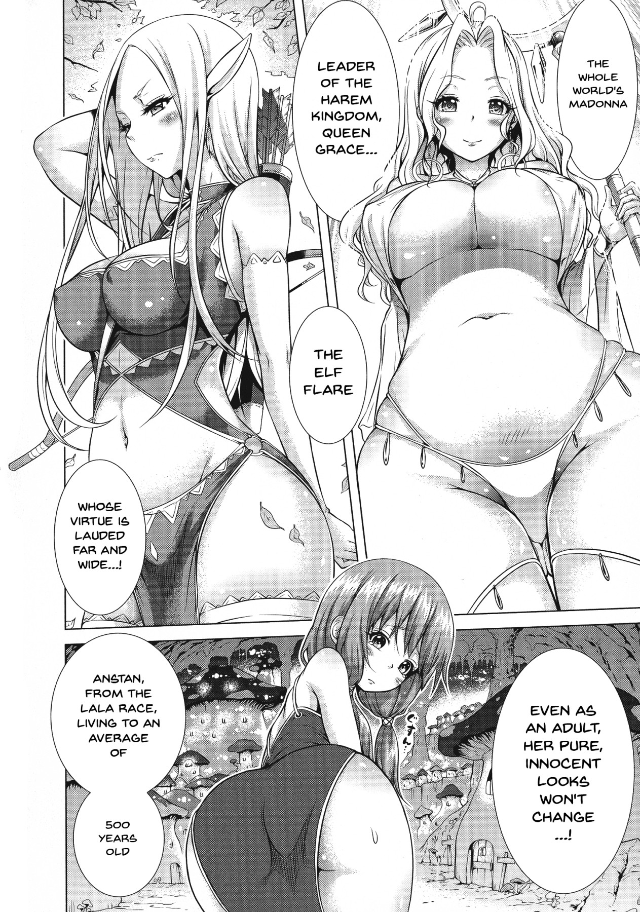 Hentai Manga Comic-Otherworld Harem Paradise First Part-Chapter 1-10